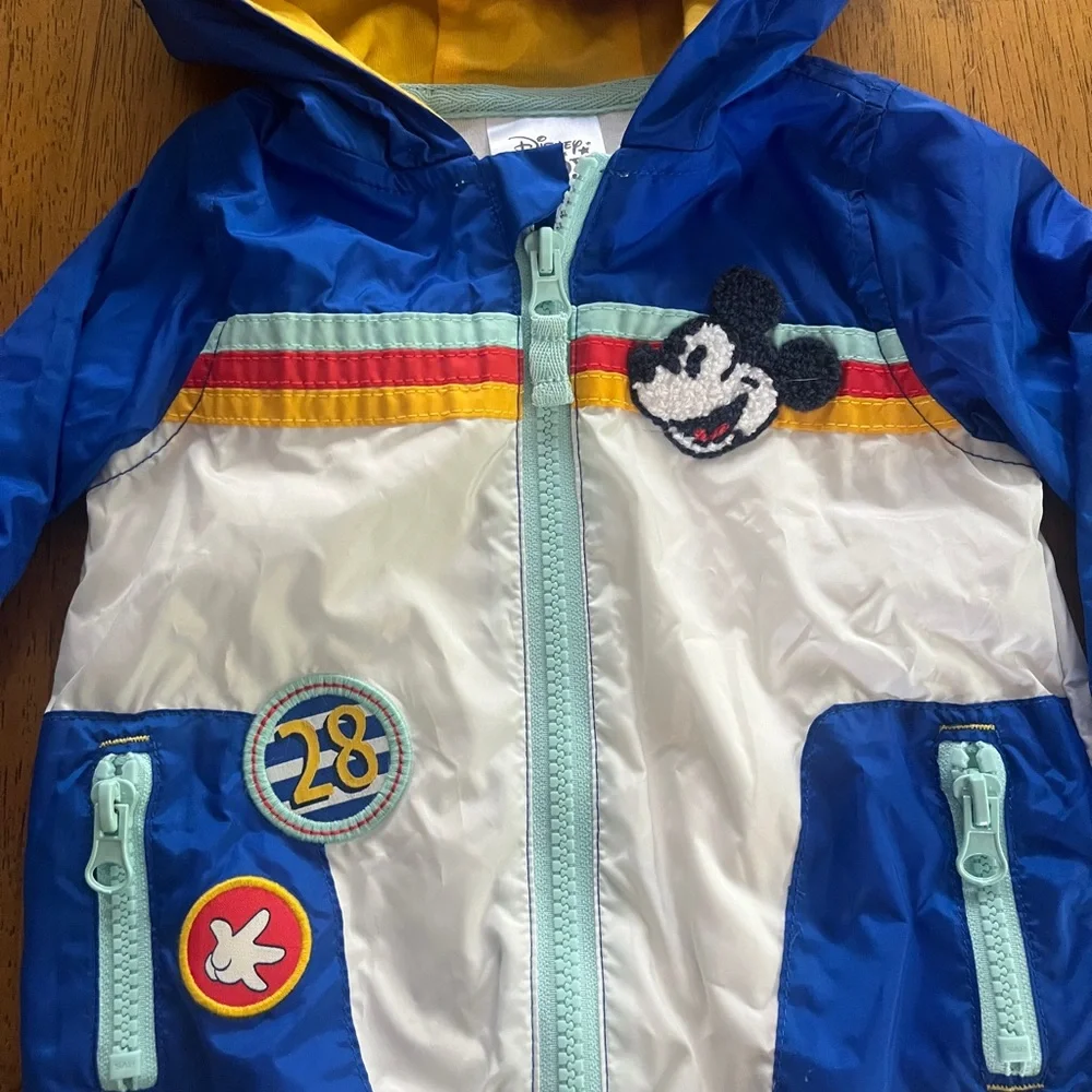Disney Baby Mickey Mouse Jacket‎ Size 6-9 Months EUC